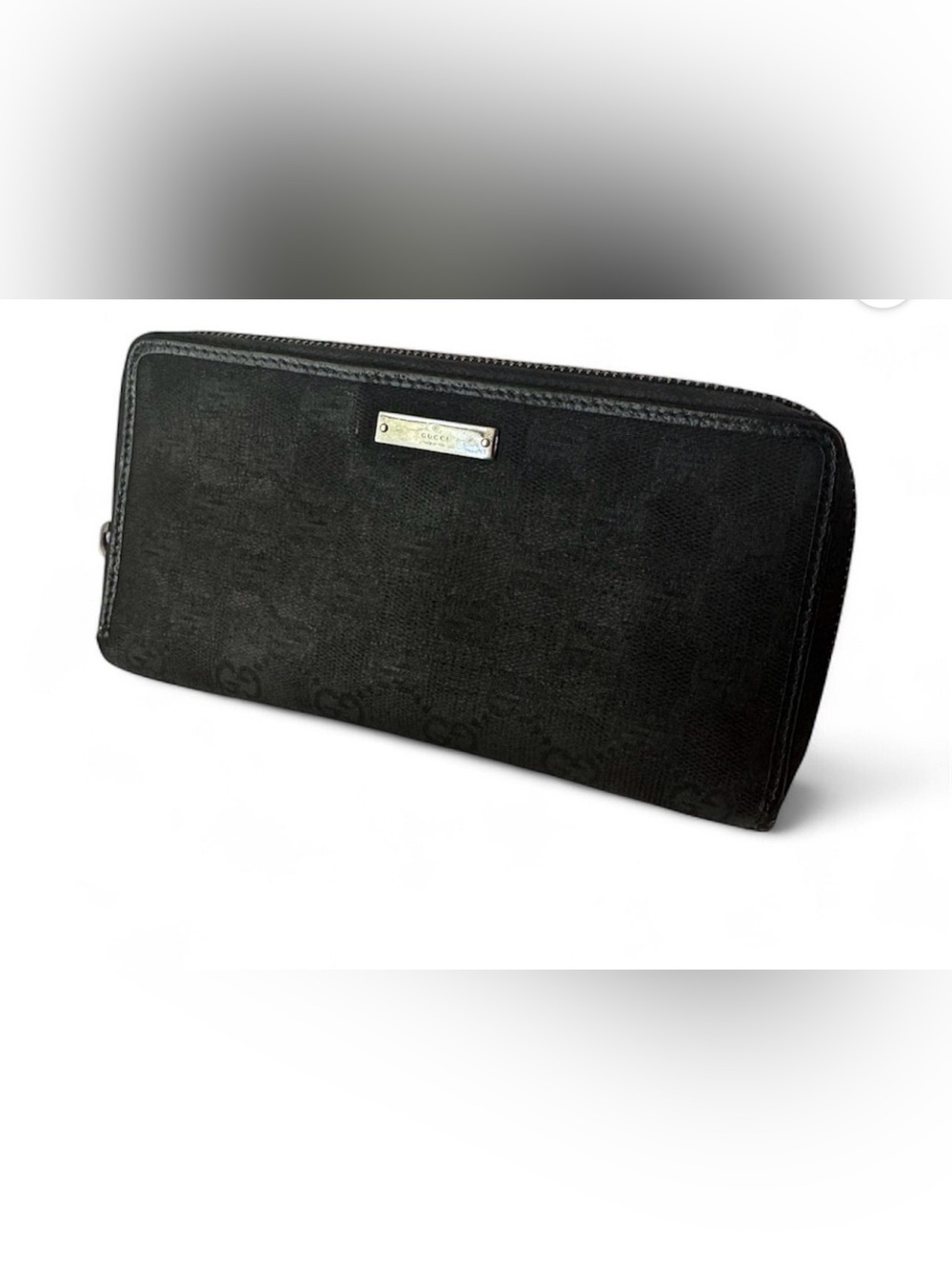 Gucci Canvas Zip Wallet